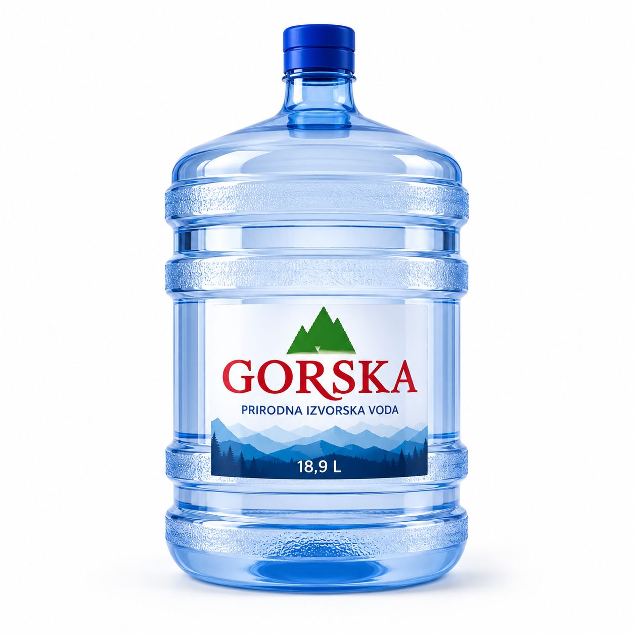 Gorska vodu u galonu od 18,9 litara